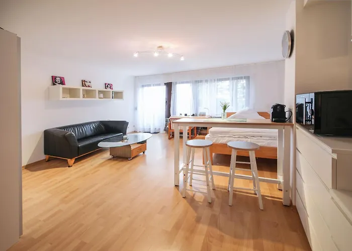 3-wiesbaden Studio-terrasse,wlan,parkplatz Frei 아파트 비스바덴